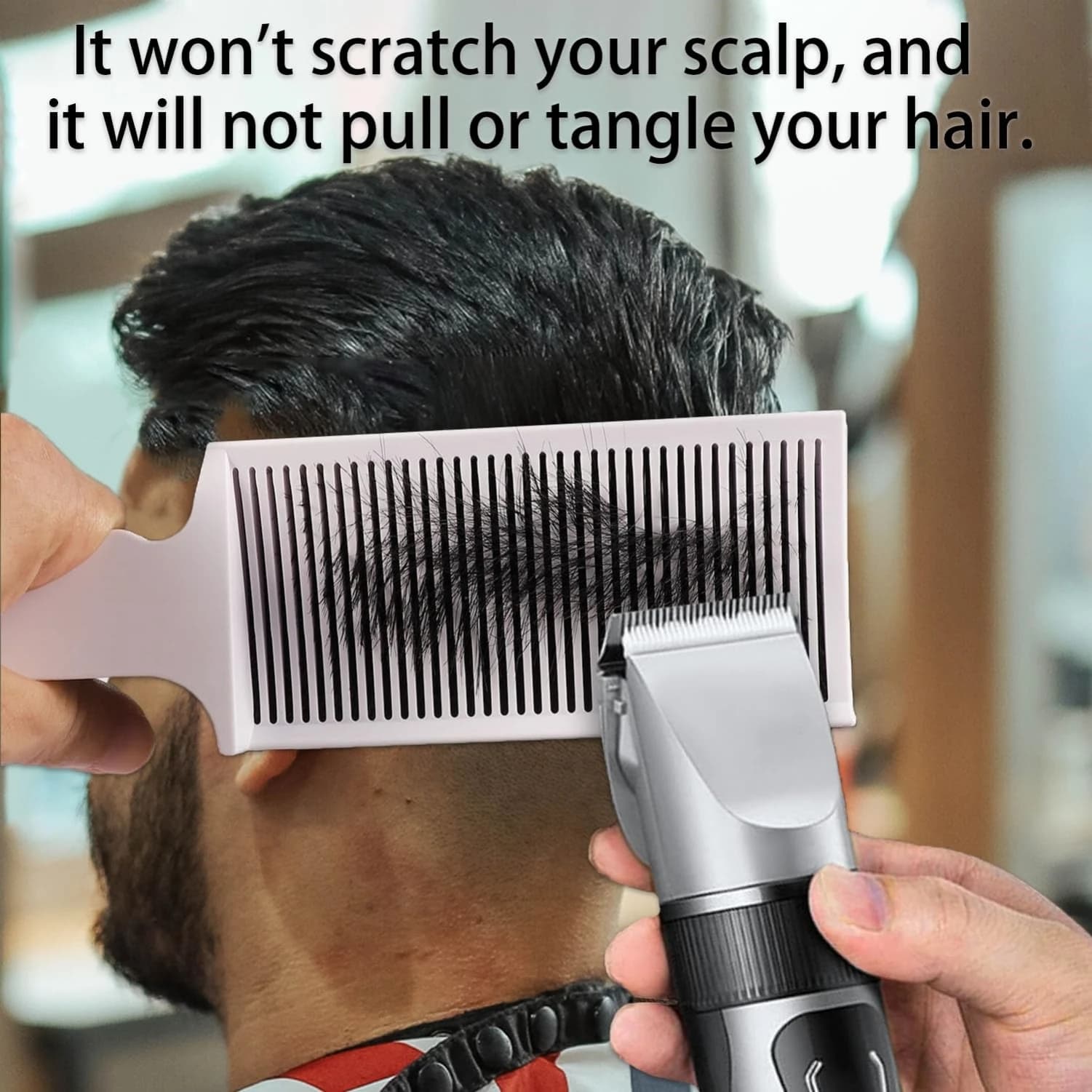 three-piece barber hair comb set — image 3