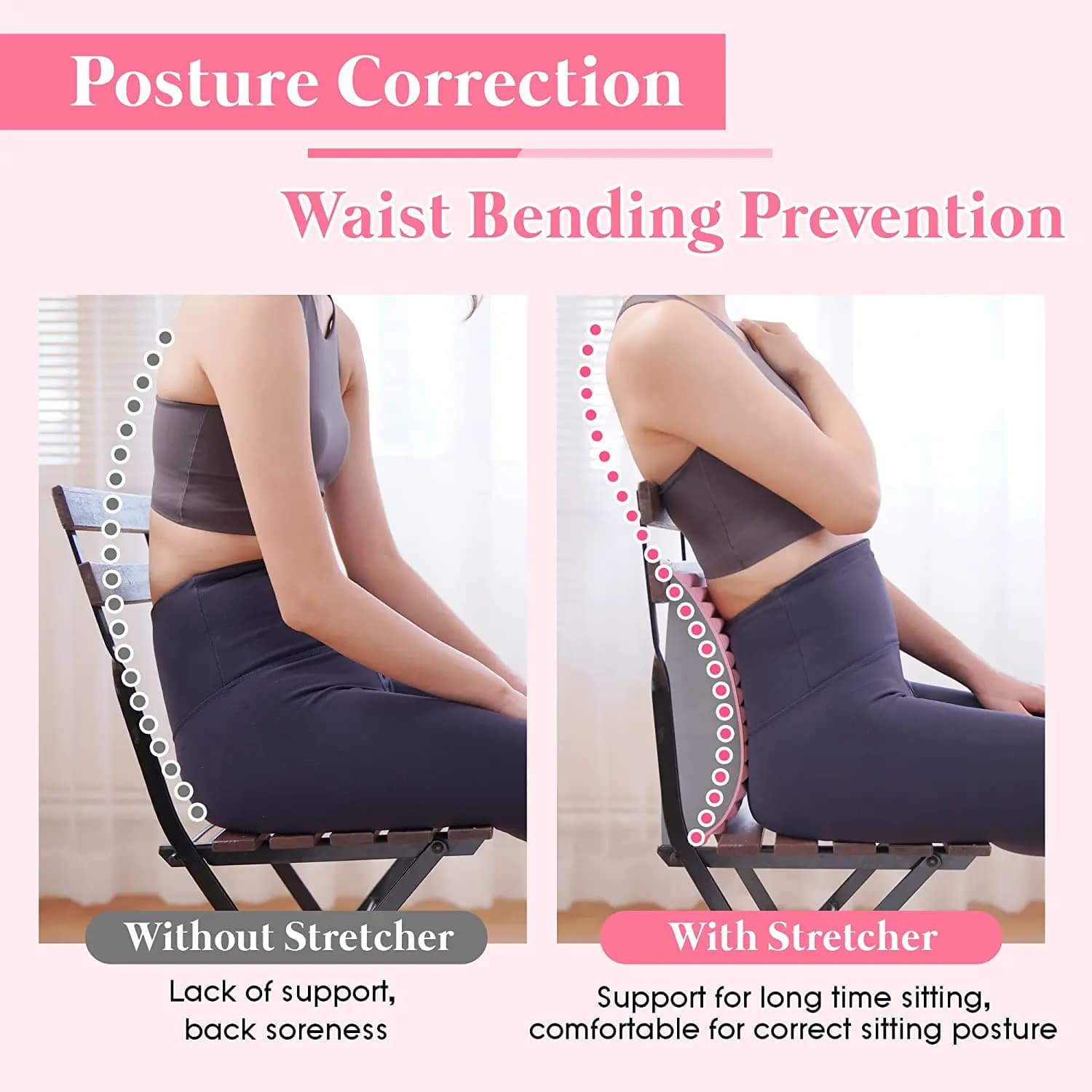 lumbar support stretch pillow for back pain relief — image 4