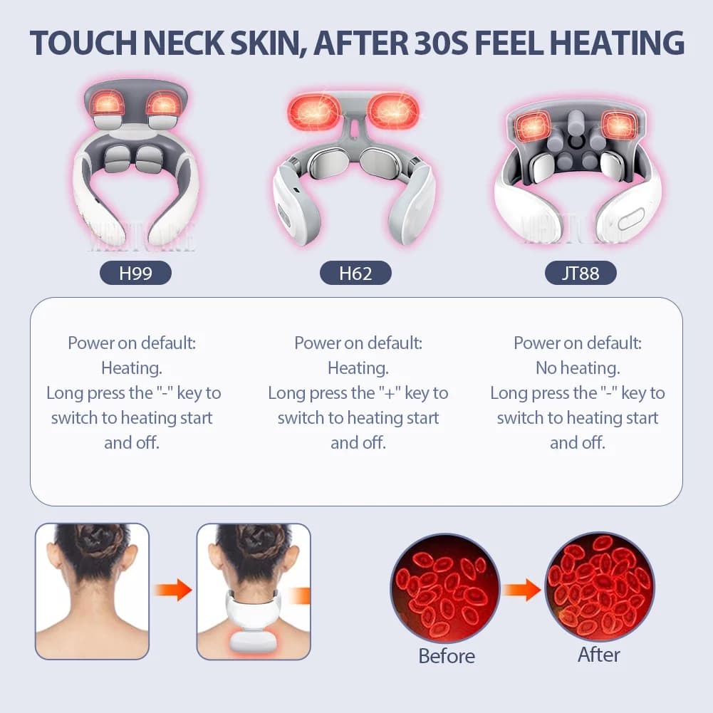 TENS neck and shoulder massager device — image 4