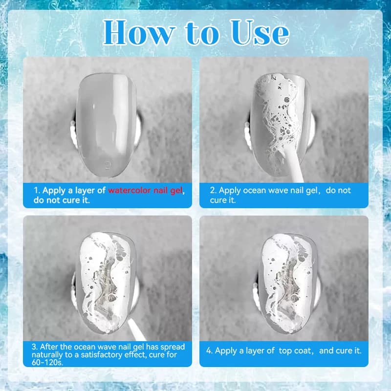 white gel nail polish in a 15 ml bottle — image 4