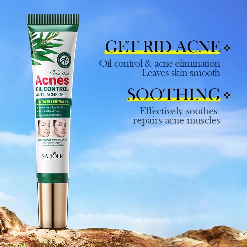 tube of tea tree acne removing cream — image 3