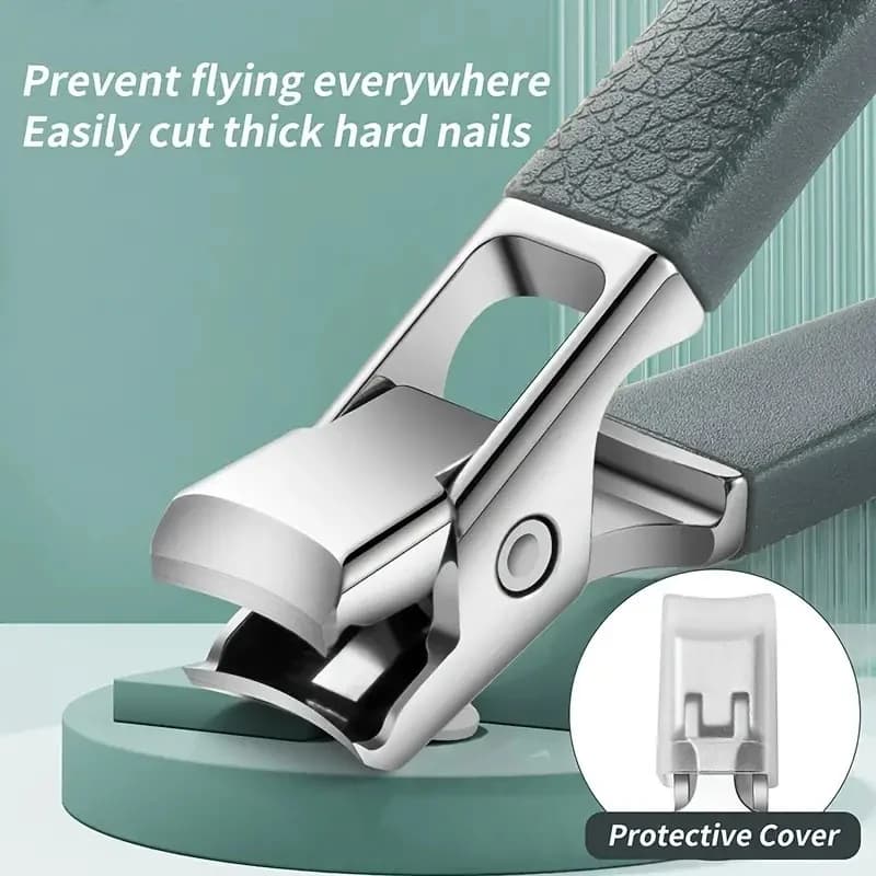 Stainless steel nail clippers set for thick nails — image 2