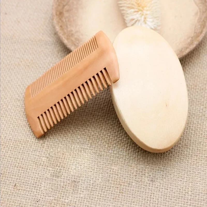 soft boar bristle wood shaving brush — image 3