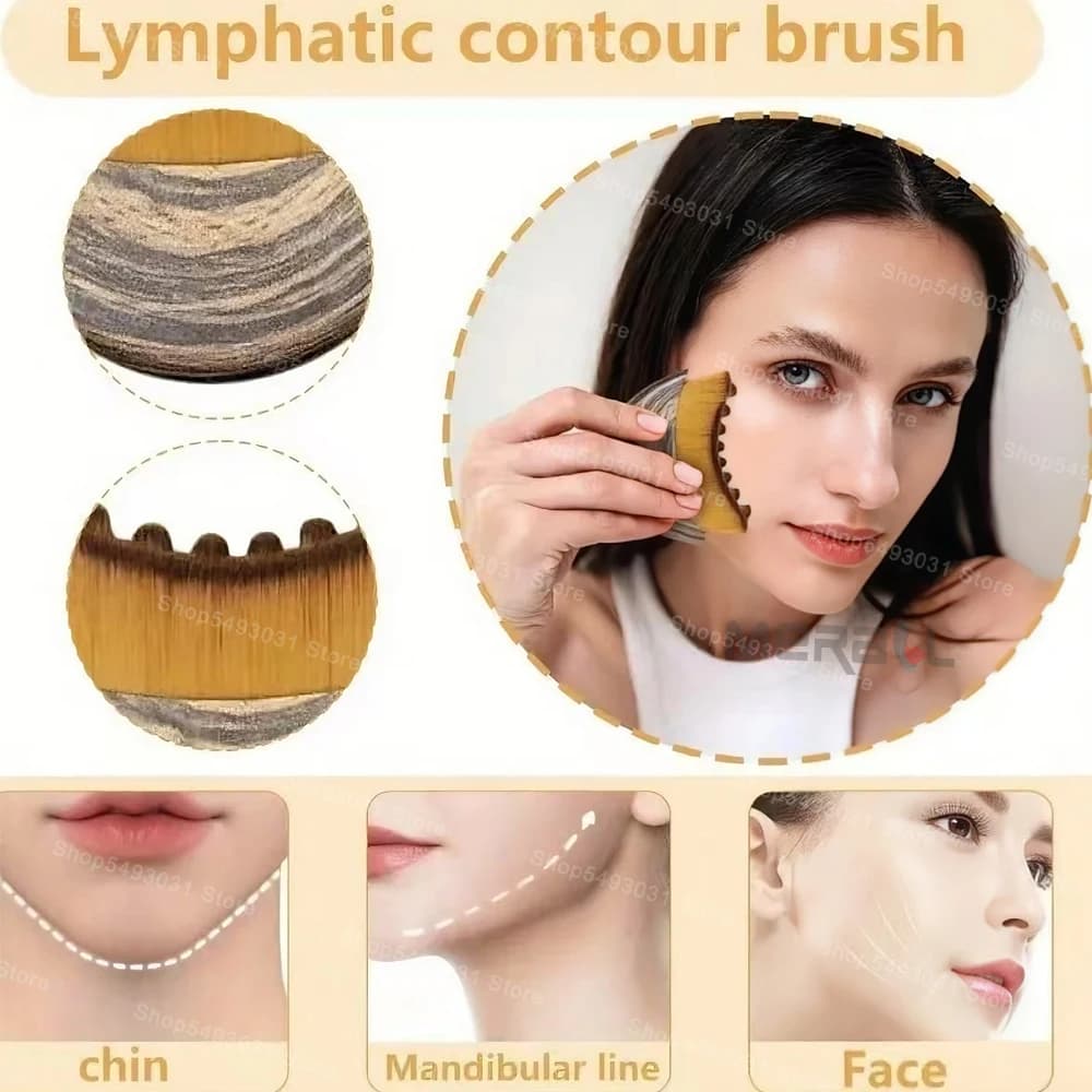 Lymphatic contour face guasha set — image 5