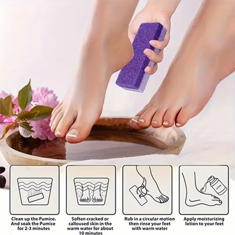 pumice foot scrubbing stone pack of 10 — image 5