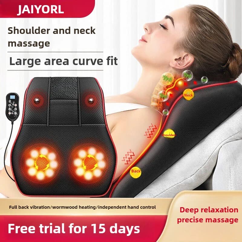 Electric Cervical Pillow with Shiatsu Massage and Heat
