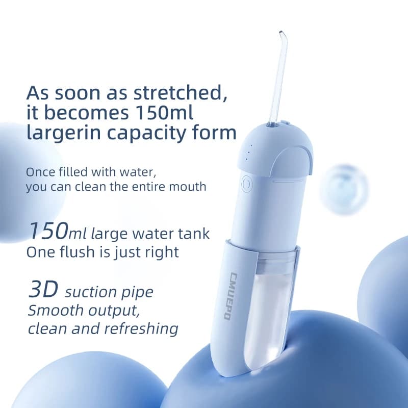 portable electric water floss toothbrush — image 3
