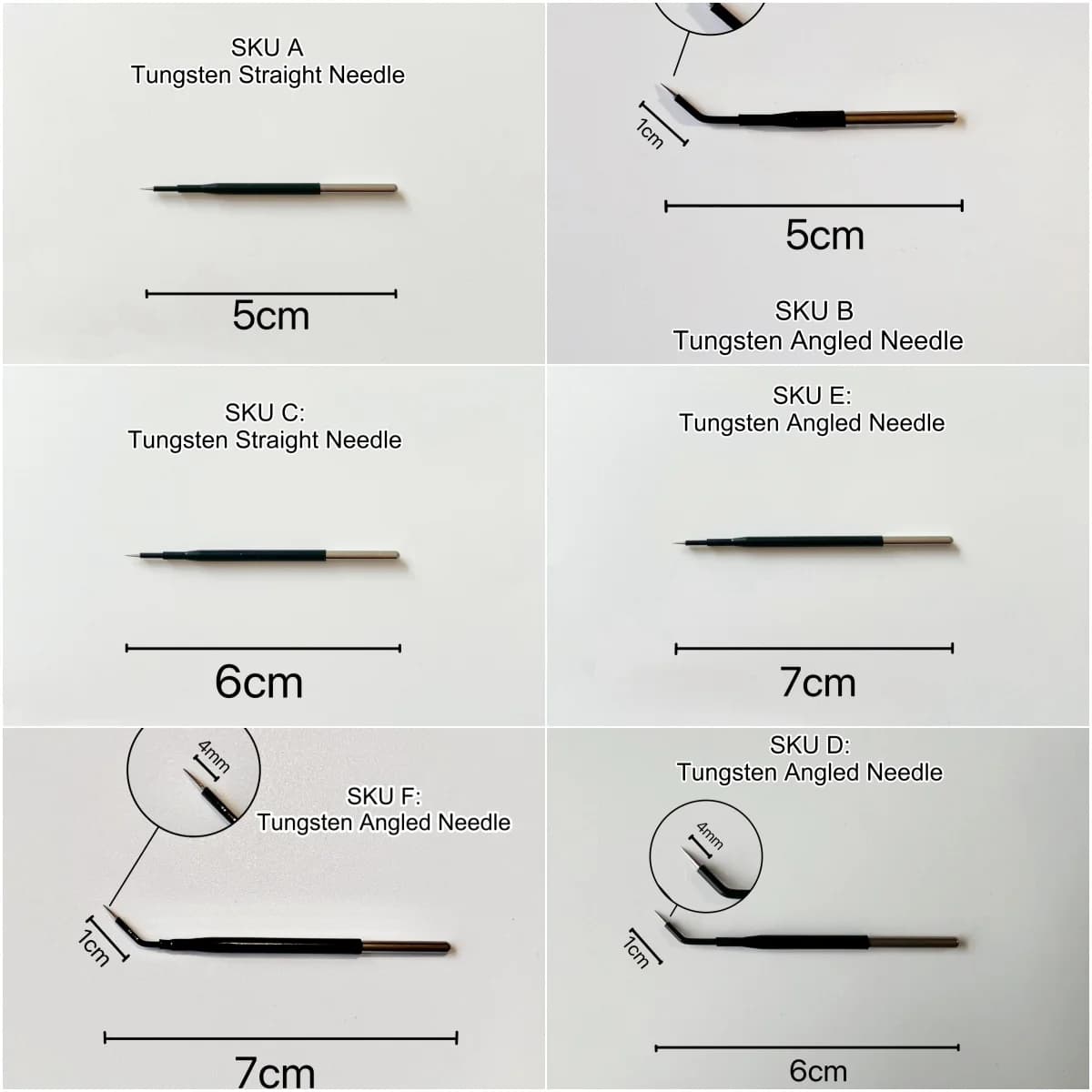 tungsten active electrode for high‑frequency electrocautery — image 3