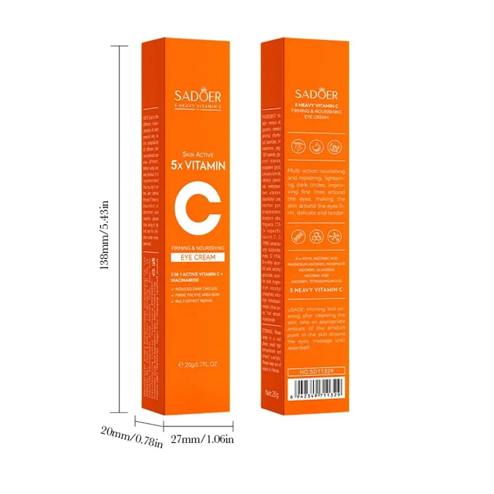 Vitamin C eye cream tube — image 6