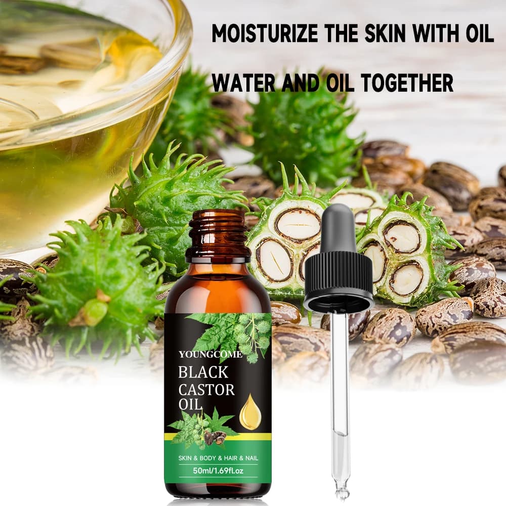Black Castor Oil – Nourishing Hair & Skin (30 ml)