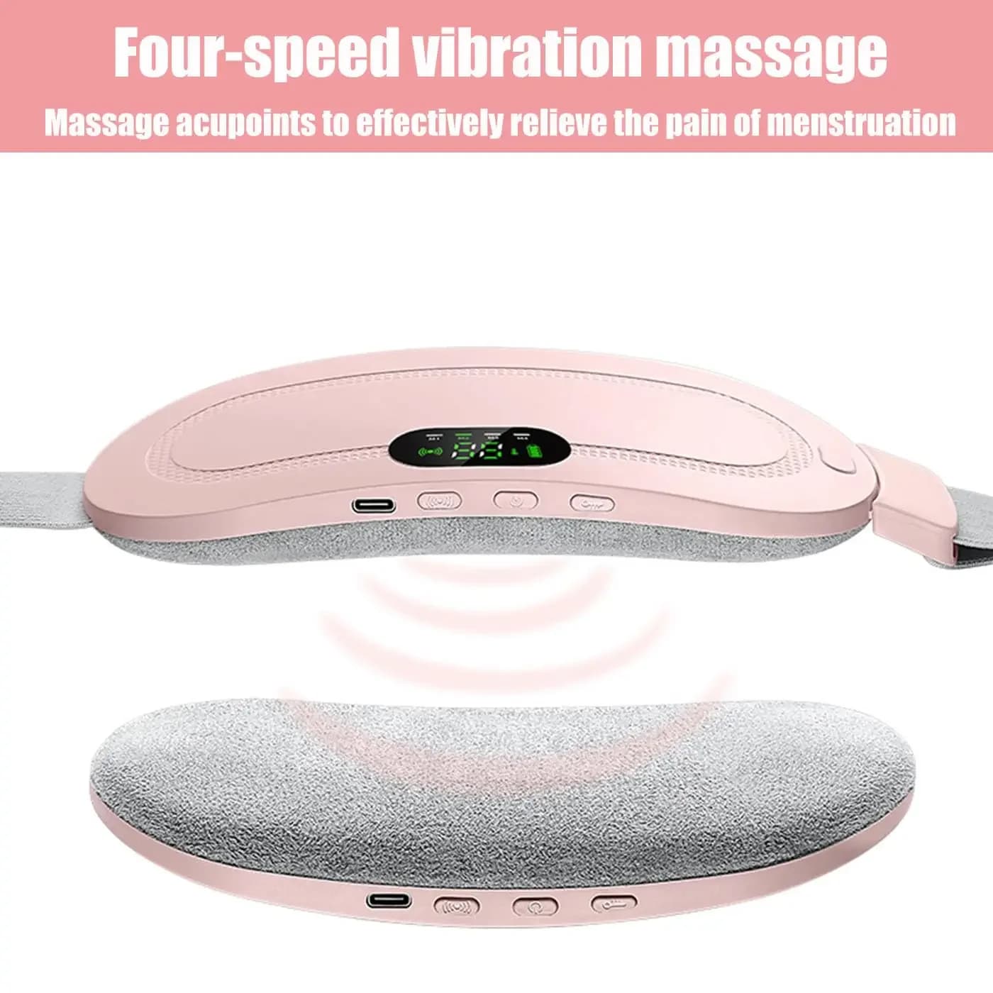 portable heated massage belt — image 4