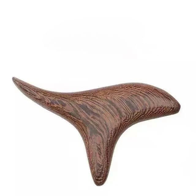 wooden trigger point gua sha massage tool — image 8