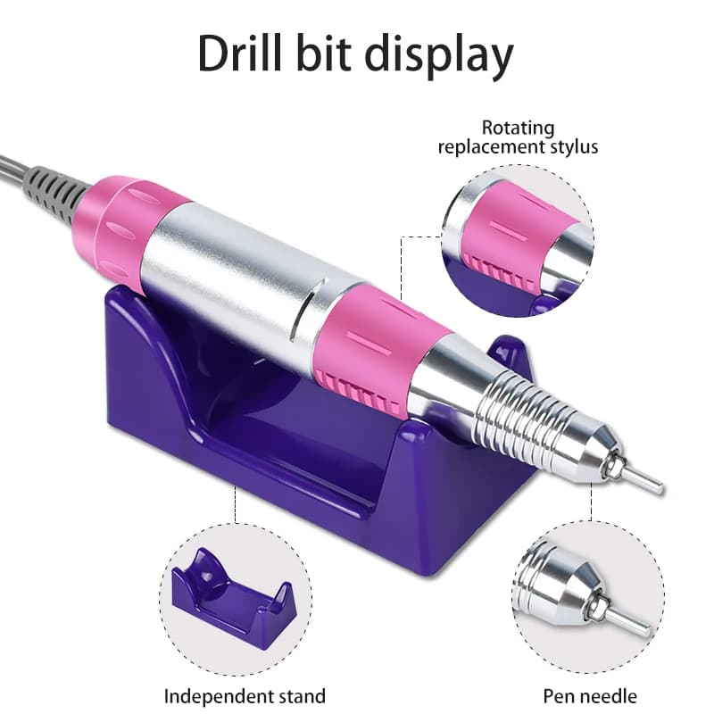 electric nail drill 35000rpm manicure tool — image 6