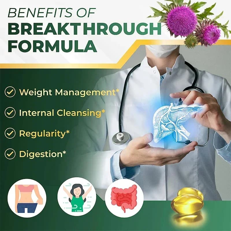 Bottle of milk thistle extract supplement — image 5