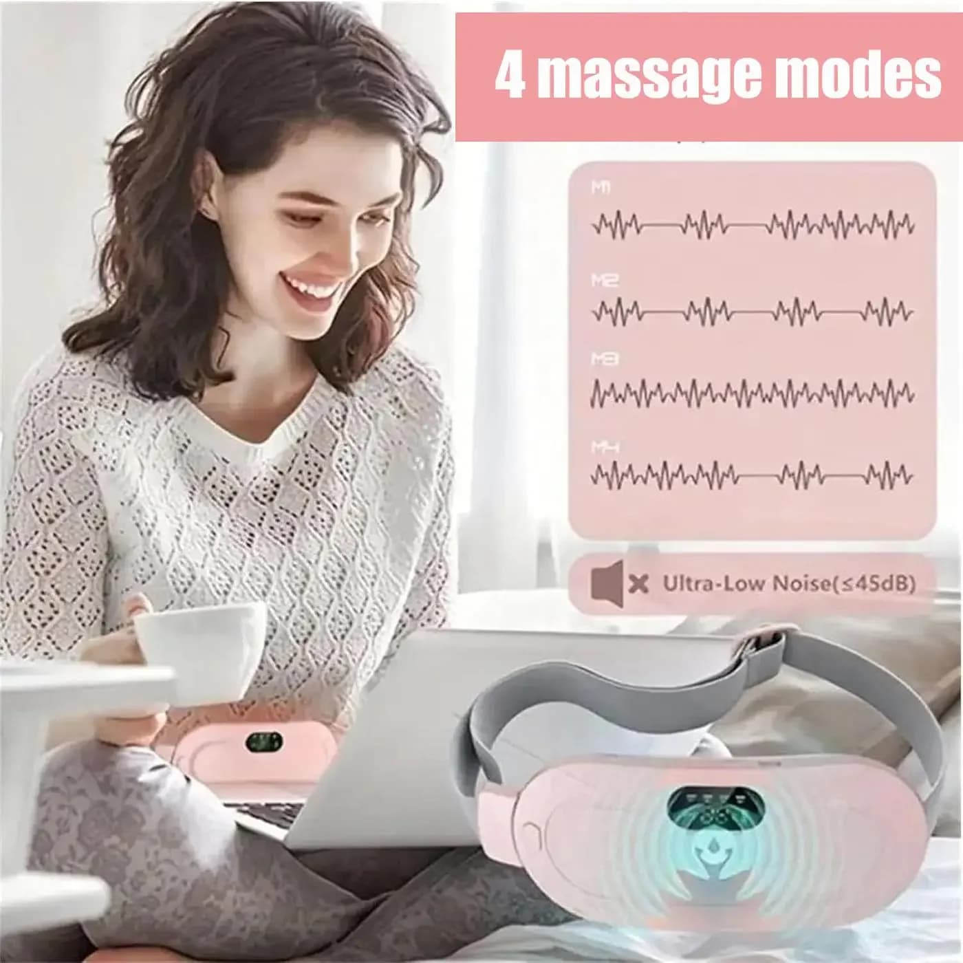 portable heated massage belt — image 2