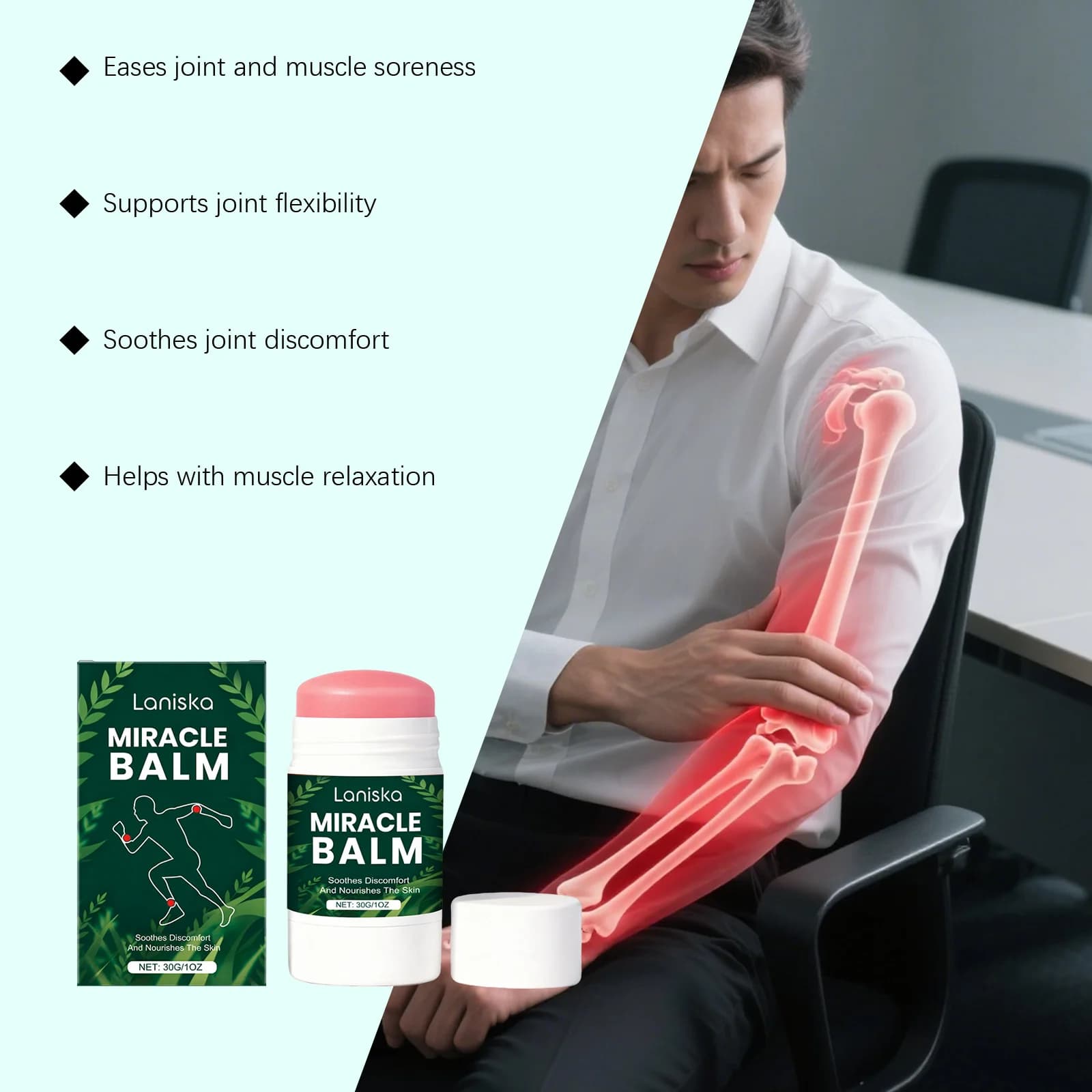 joint care moisturizing massage stick — image 6