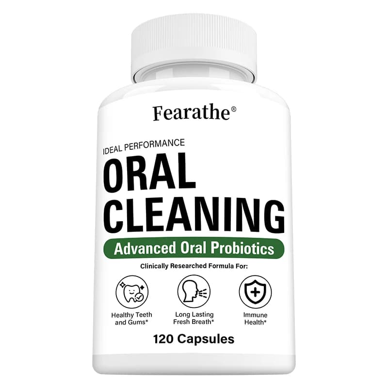 Oral Cleanse probiotic supplement bottle — image 7