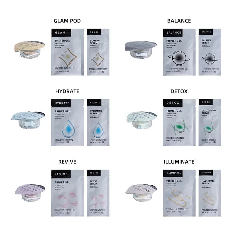 oxygen jet spa facial device with capsule serum gel — image 5