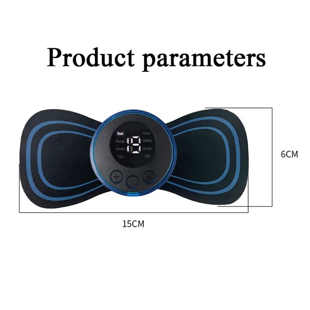 portable electric neck massager with remote control — image 6