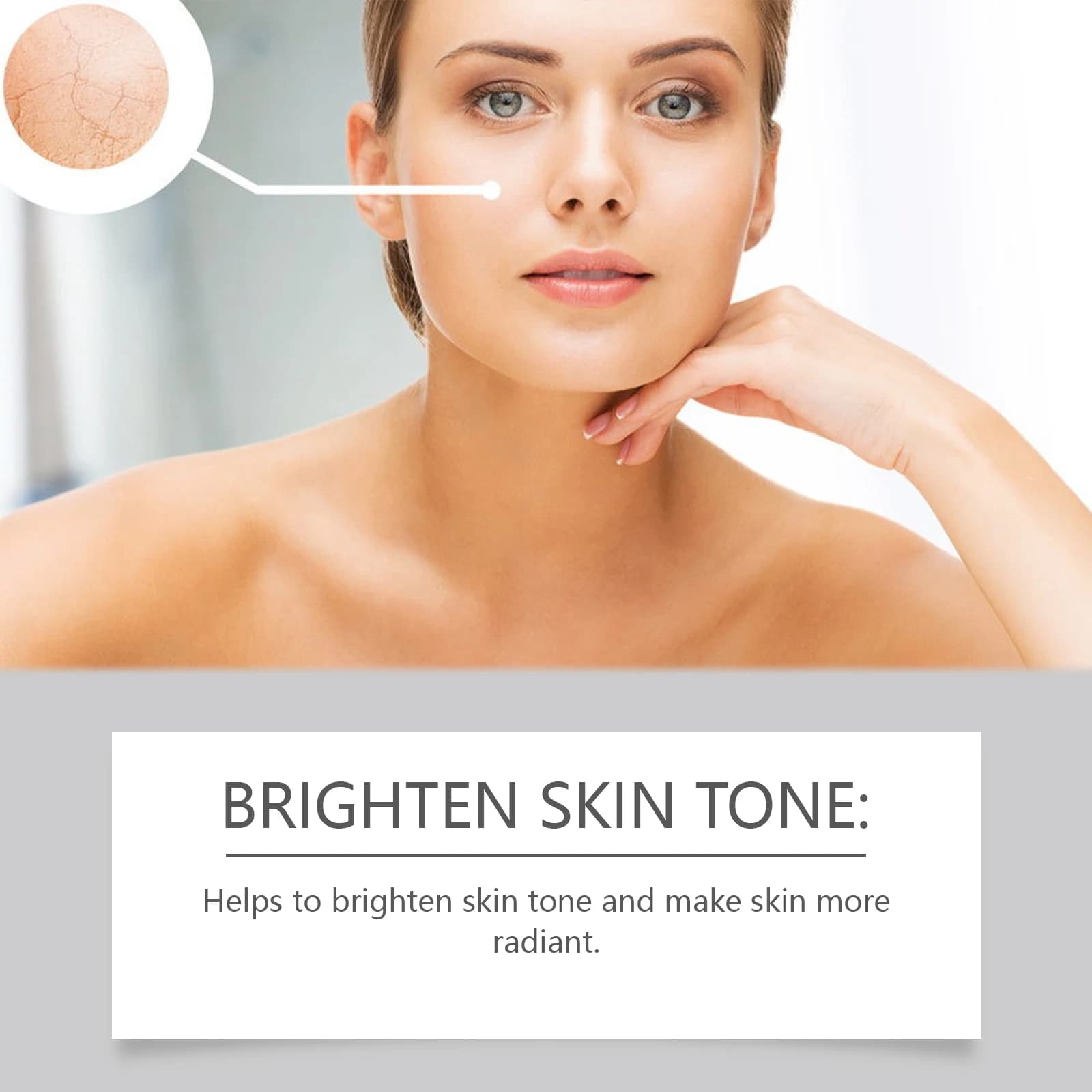 Gentle enzyme face wash powder in a white jar — image 3