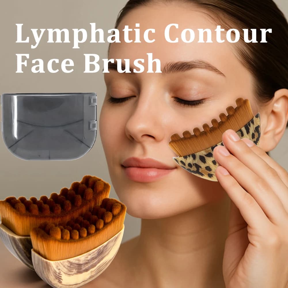 Portable Lymphatic Contour Face Brush