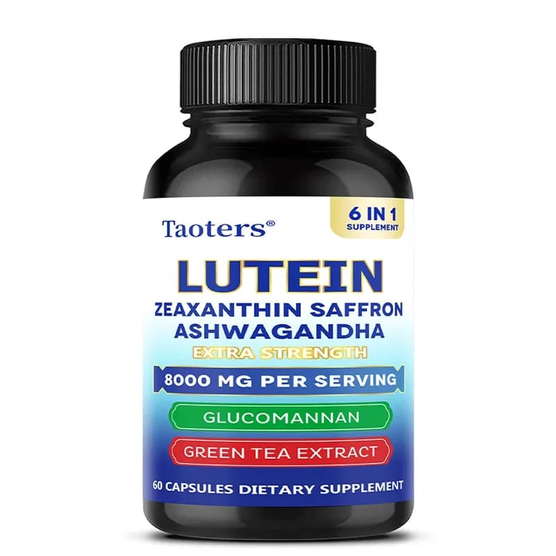bottle of lutein and zeaxanthin eye support capsules — image 7
