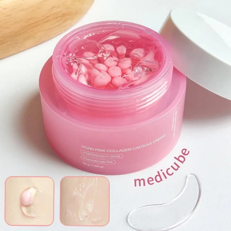 Pink Collagen Capsule Cream with Niacinamide