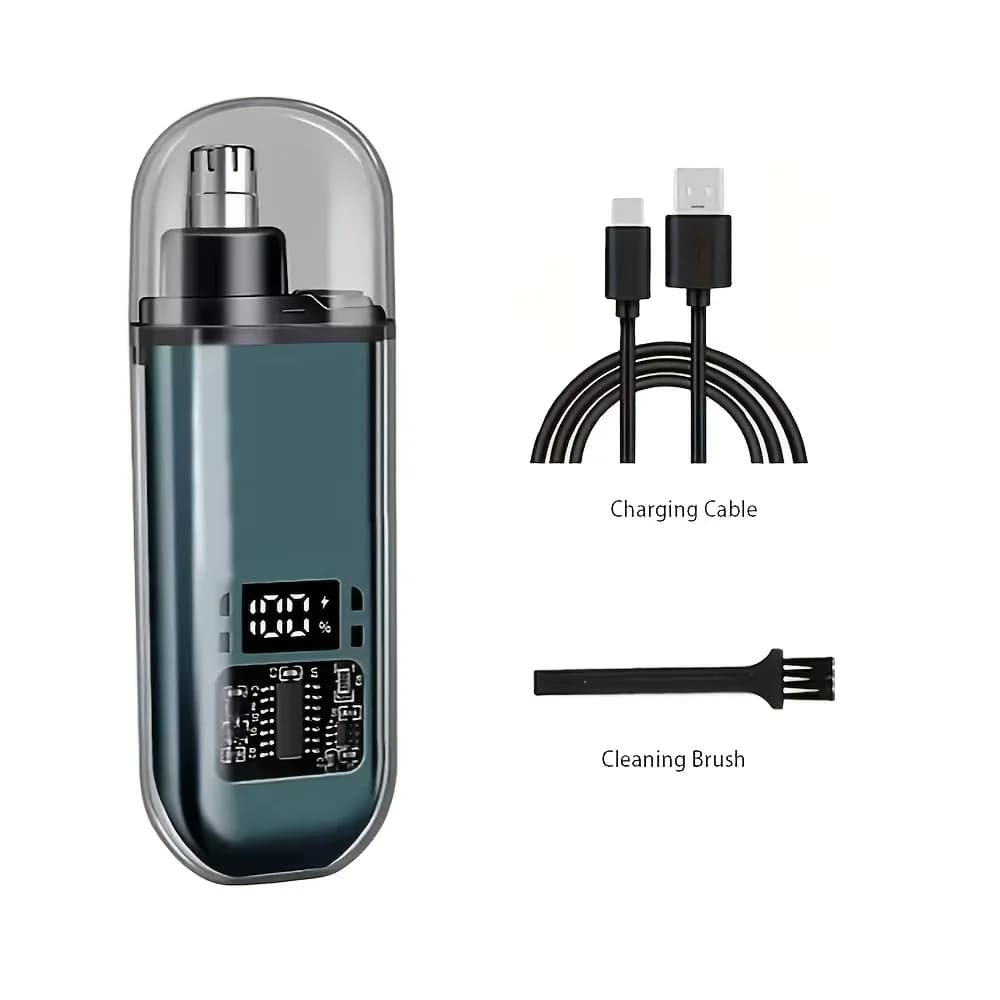 USB rechargeable nose and ear hair trimmer — image 8