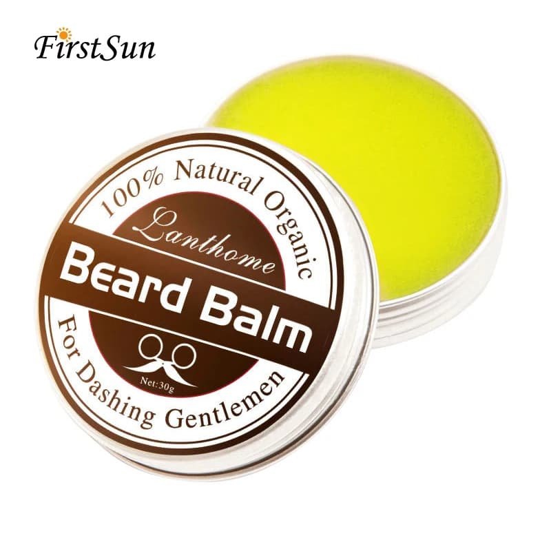 beard balm and growth oil jar — image 6