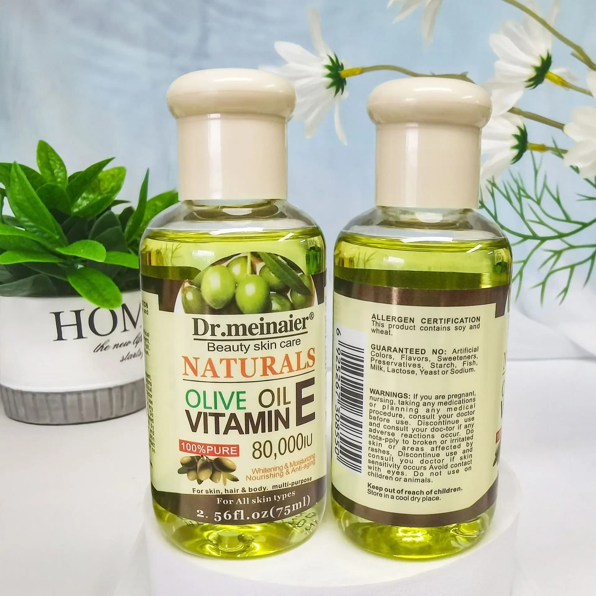 Vitamin E face essence oil bottle — image 8