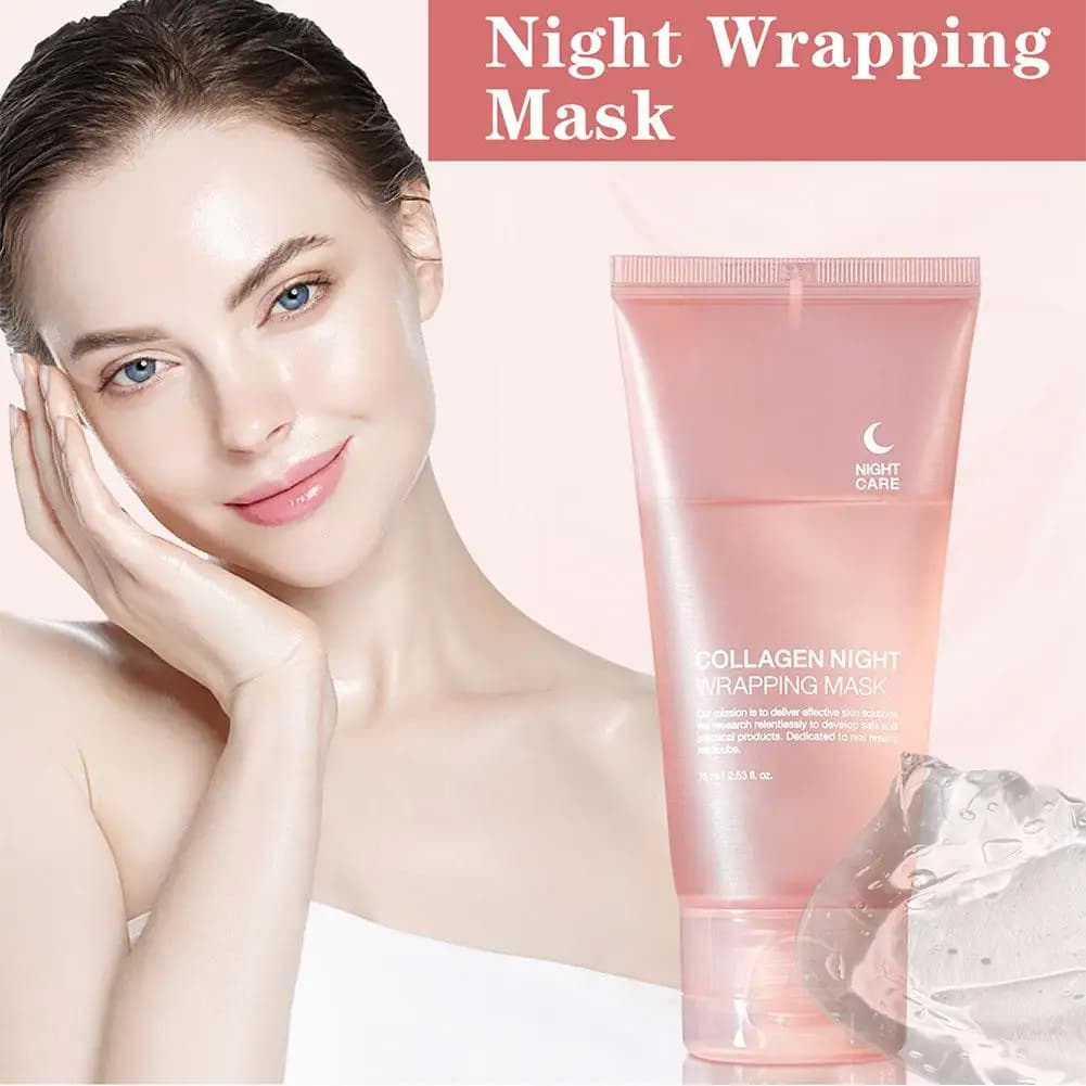 hydrolyzed collagen overnight peel-off facial mask — image 3