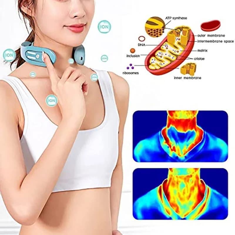 Portable EMS cervical spine massager — image 3