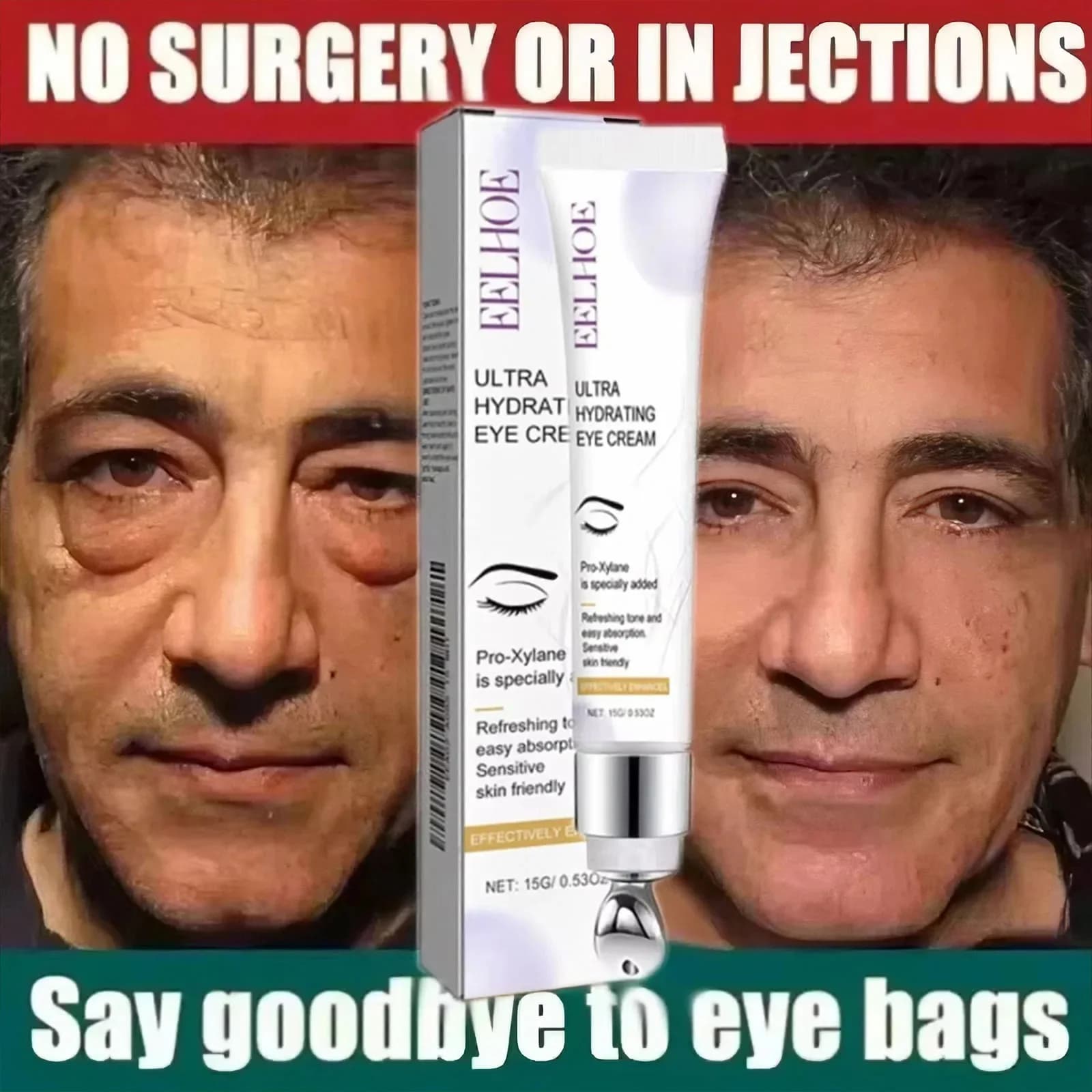 retinol eye cream tube — image 1