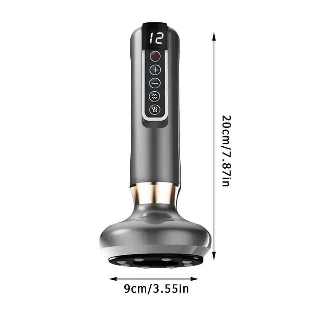 handheld anti-cellulite massager with heat and suction cup — image 7