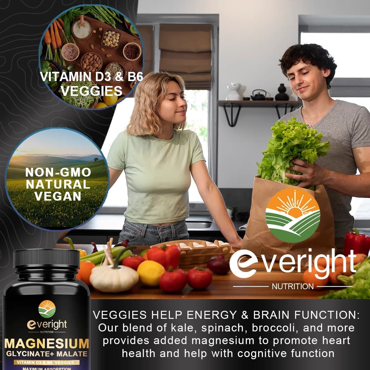 bottle of high absorption magnesium glycinate powder — image 5