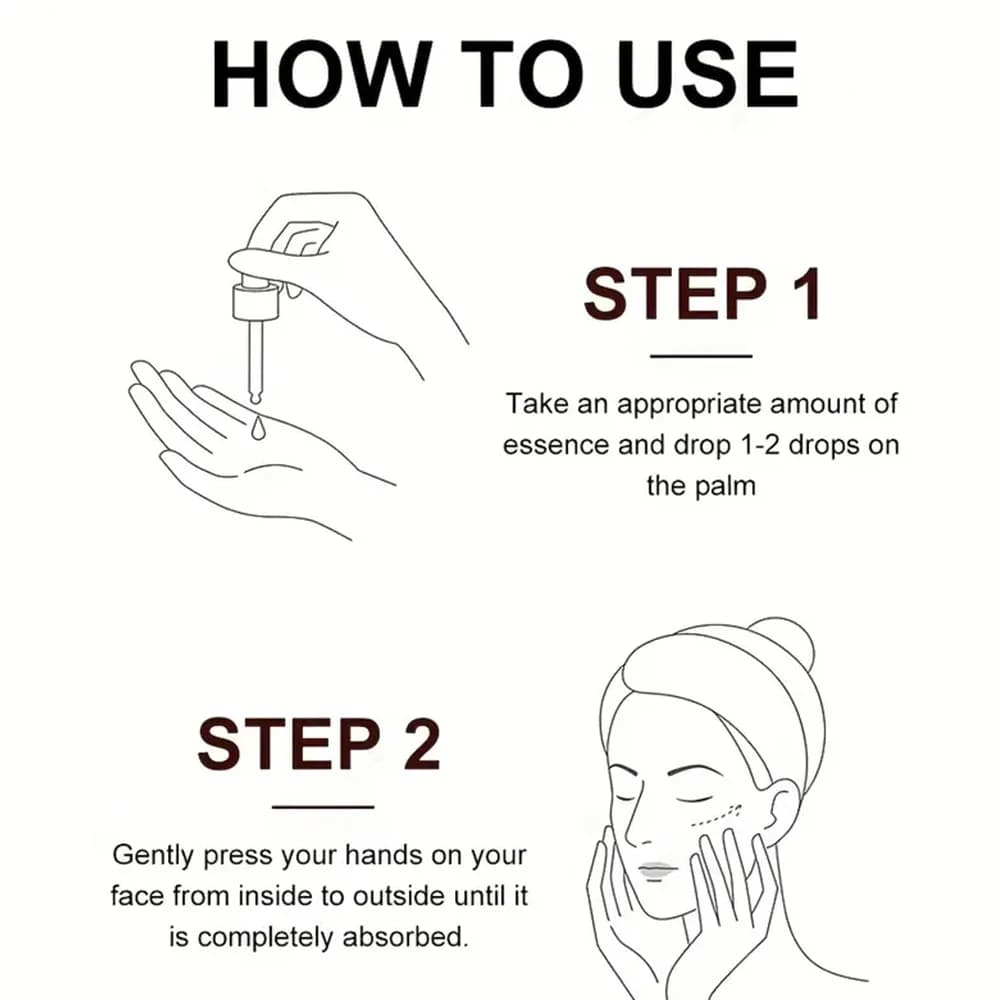 Vitamin C facial essence serum bottle with hyaluronic acid — image 6