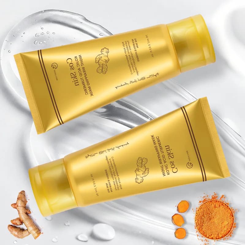 Kojic acid turmeric overnight peel-off mask tube — image 7
