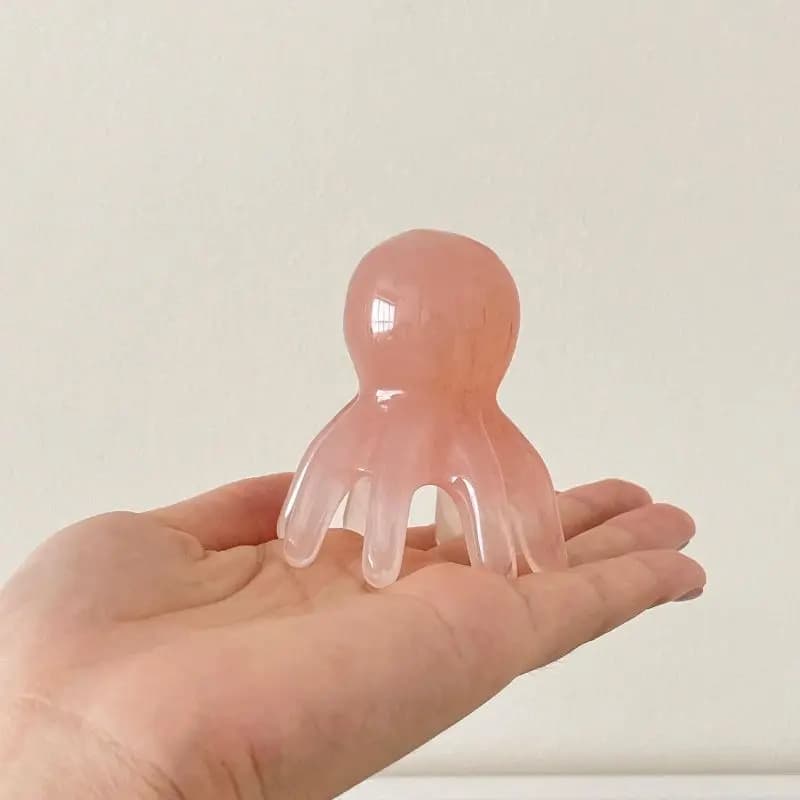 Octopus resin massage comb for scalp and meridian scraping — image 5