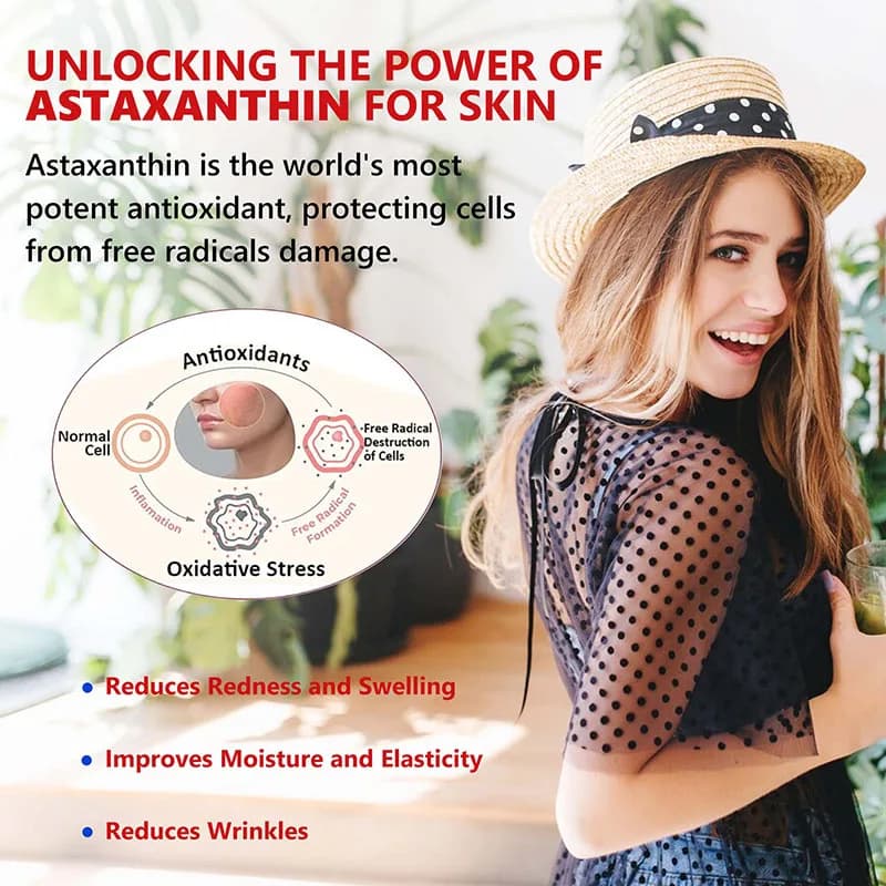 bottle of astaxanthin 24 mg capsules — image 3
