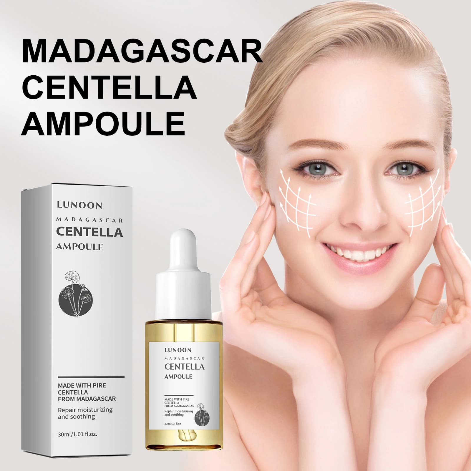 facial barrier serum with centella asiatica — image 2