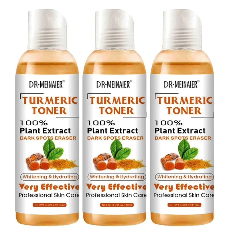 Turmeric Brightening Toner & Serum Set (3 pcs)