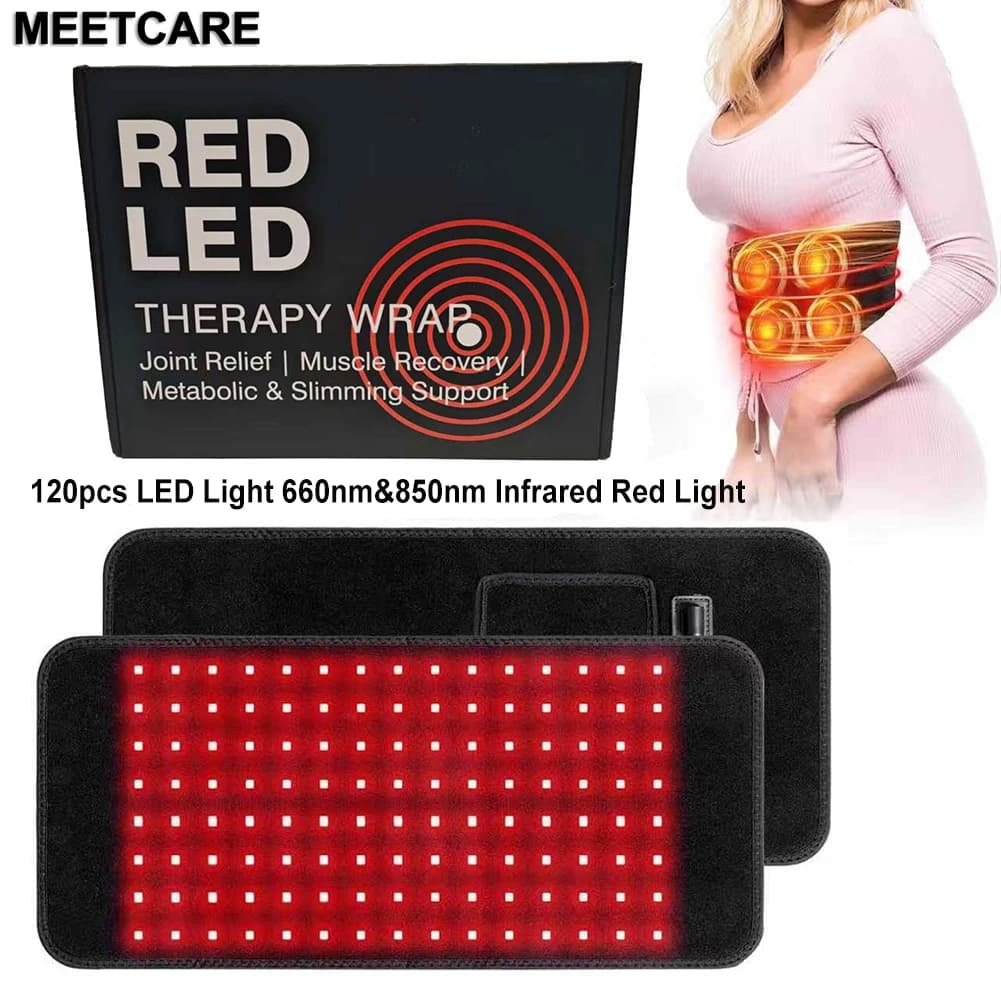 Red Light Therapy Waist Belt with 660nm & 850nm Infrared