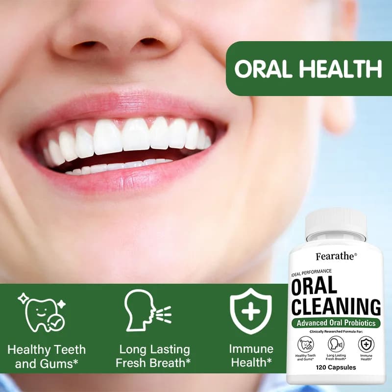 Oral Cleanse probiotic supplement bottle — image 6