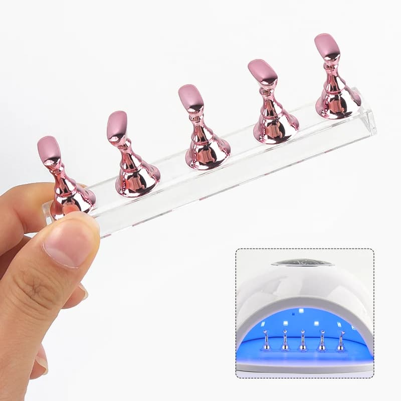 magnetic crystal nail tip practice stand set of 5 — image 6