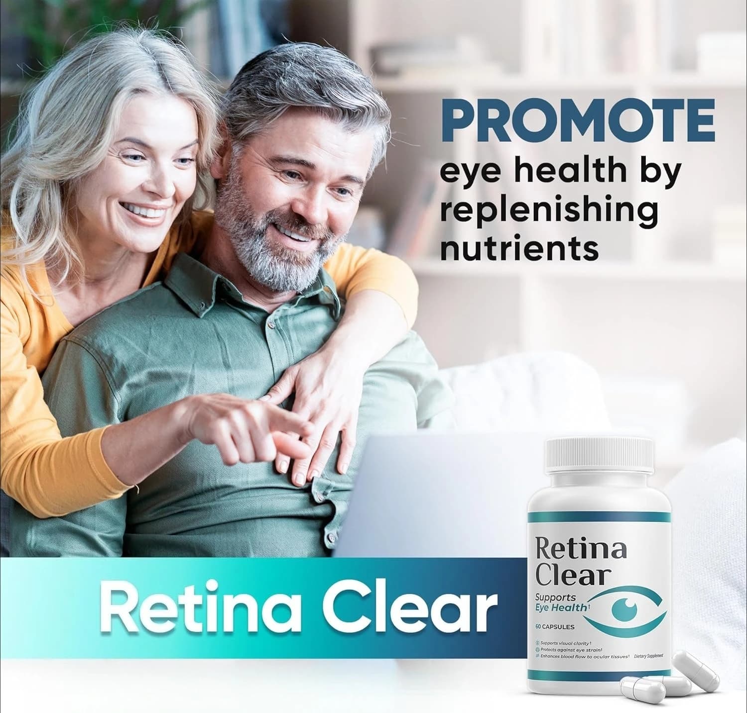 bottle of eye health supplement with lutein and zeaxanthin — image 5