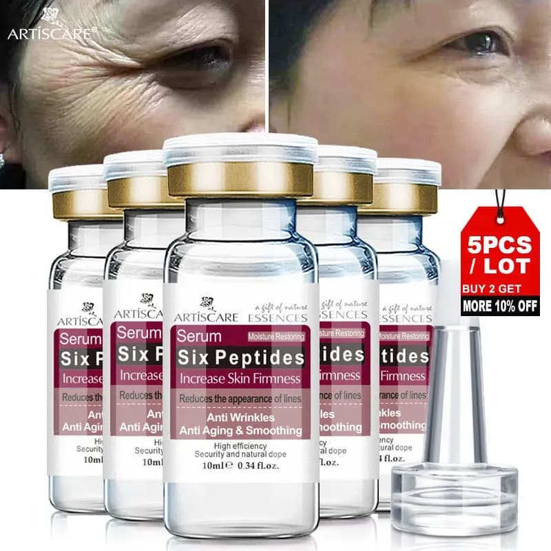 ARTISCARE Six Peptide Face Serum – 5 Pack