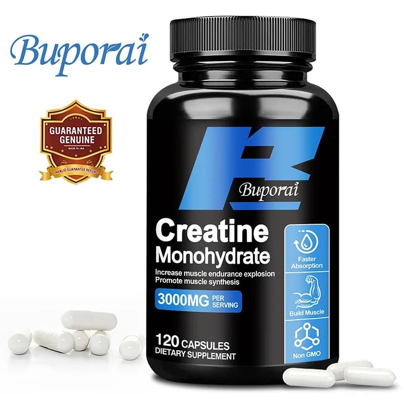 creatine monohydrate powder container — image 2