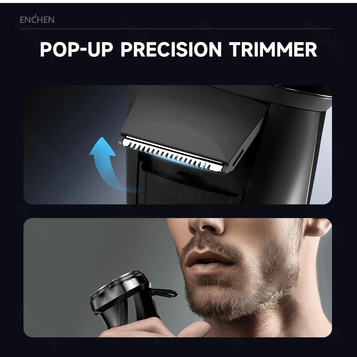 Enchen 3D Blackstone waterproof electric shaver — image 3