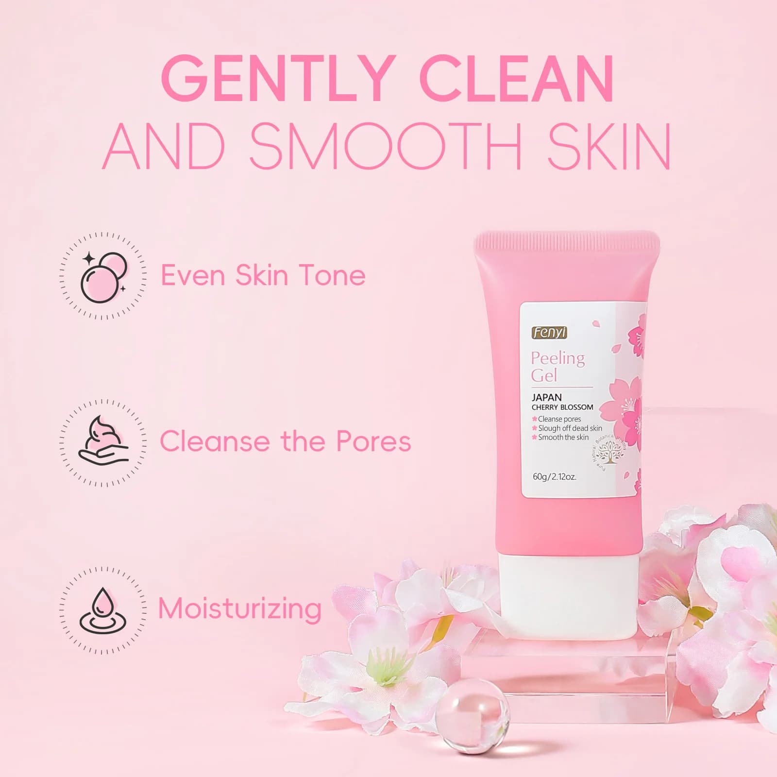 Sakura deep cleansing exfoliating gel tube — image 6