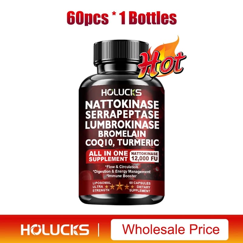 bottle of nattokinase supplement — image 7